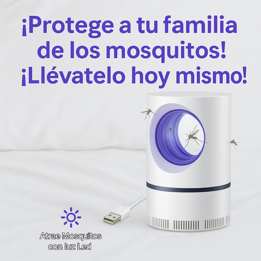 LAMPARA MATA MOSQUITOS